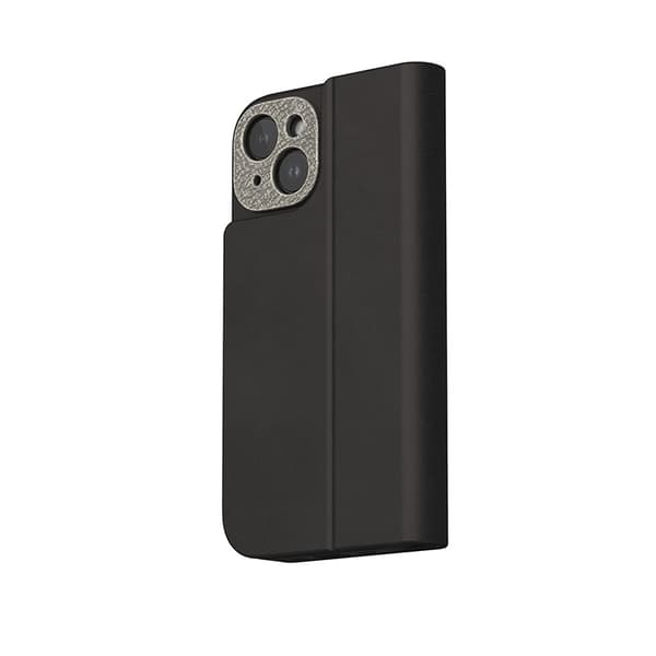 MoshiOvertureMagSafe-Læder3-i-1etuimedflipcovertiliPhone15(MidnightBlack)