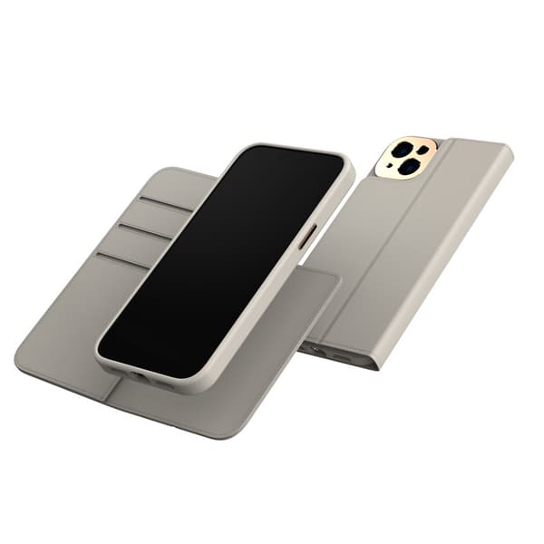 MoshiOvertureMagSafeetuimedaftageligmagnetiskpungtiliPhone14Plus(grå)