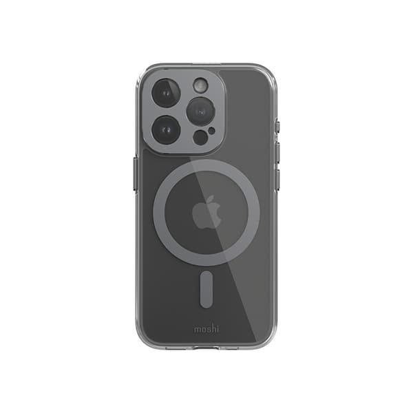 MoshiiGlazeMagSafe-FodralföriPhone15Pro(MeteoriteGrey)