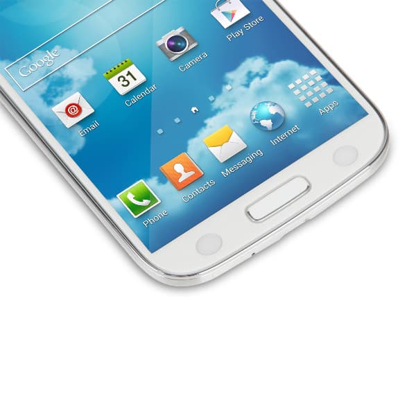 Moshi iVisor XT Fuld skærmbeskytter til Samsung Galaxy S4 (hvid)