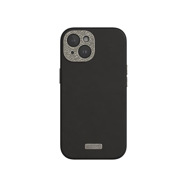 MoshiNapaMagSafe-NahkakuoriiPhone15:lle(MidnightBlack)