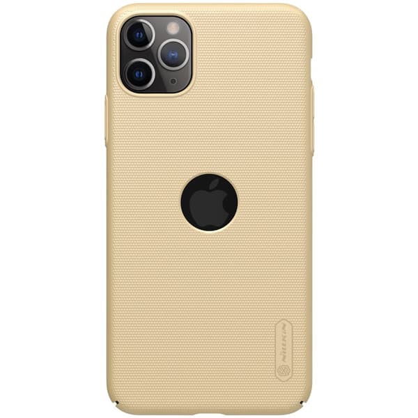 NillkinSuperFrostedShield-koteloAppleiPhone11ProMaxillezwycięciemnalogo(kultainen)