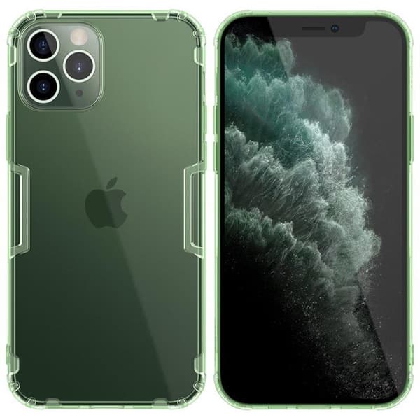 Nillkin Nature TPU etui - etui til Apple iPhone 12 Pro Max (mørkegrøn)
