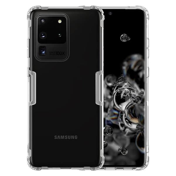 Nillkin Nature TPU Case - Suojakuori Samsung Galaxy S20 Ultralle (valkoinen)