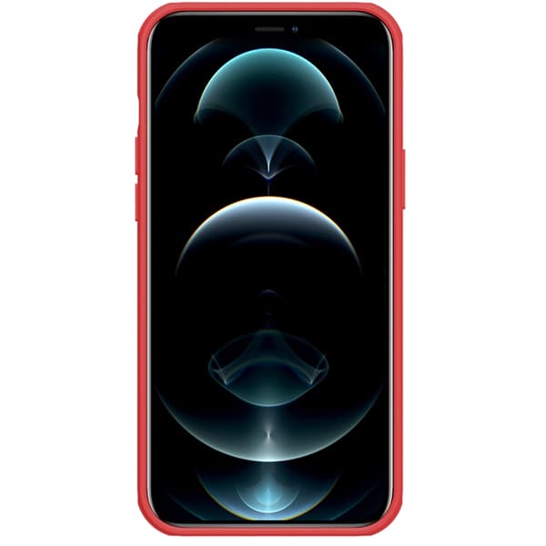 Nillkin Super Frosted Shield Pro - Fodral för Apple iPhone 13 Pro (röd)