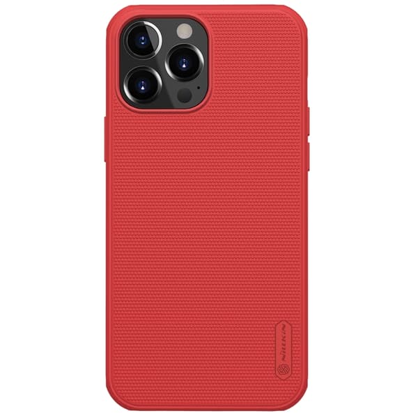 Nillkin Super Frosted Shield Pro - Fodral för Apple iPhone 13 Pro (röd)