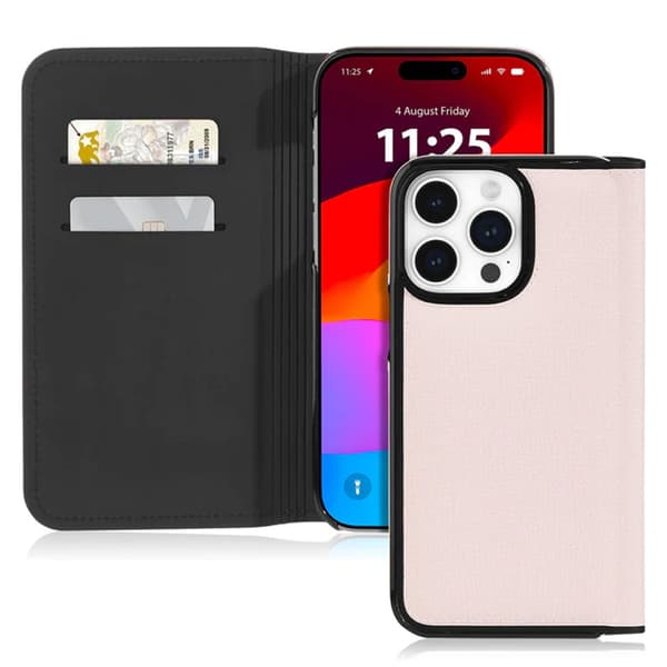 KateSpadeNewYorkWrapFolio-fodral-Flip-fodraliläderiPhone15Pro(blektvellum)