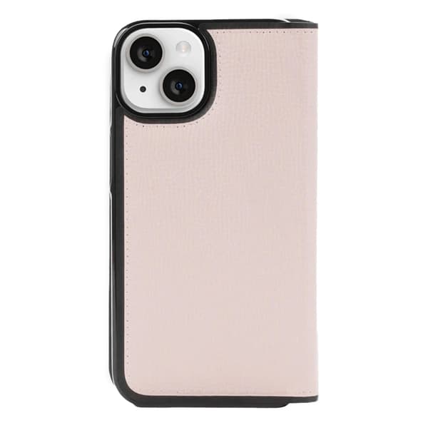 Kate Spade New York Wrap Folio Case - Nahkainen läppäkotelo iPhone 15:lle (Pale Vellum)