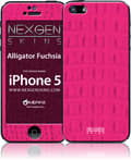 Pikkukuva 1 / 2: NexgenSkins3D-efektilläiPhone5/5s/SE:lle(AlligatorFuchsia3D)