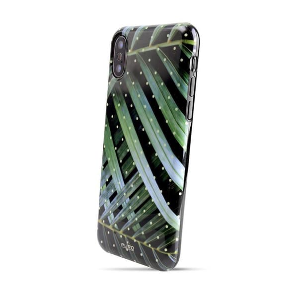 PUROGlamTropicalLeaves-EtuitiliPhoneXs/X(BrilliantLeaves)