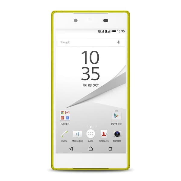 PURO Ultra Slim "0.3" Cover MFX - Suojakotelo + kalvo Sony Xperia Z5:n näytölle (limenvihreä)