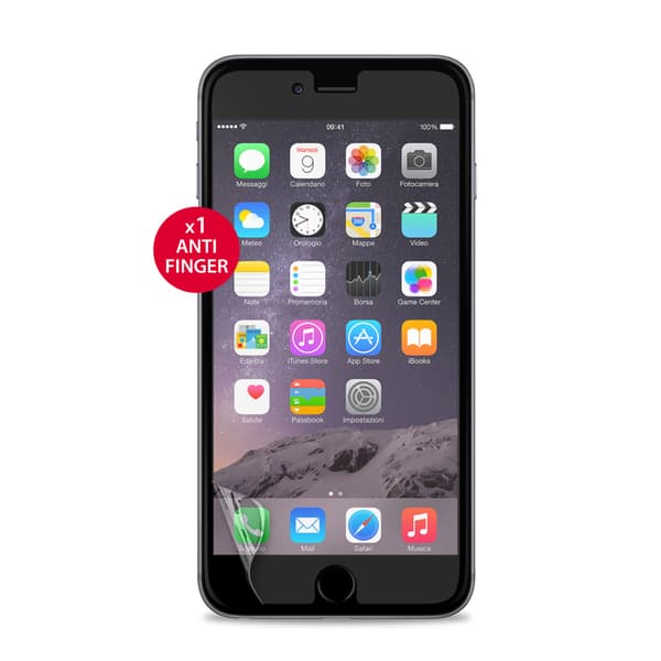 PURO Anti-finger folie til iPhone 6s Plus / iPhone 6 Plus skærmen