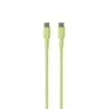 Miniatyrbillede 2 af 2: PUROICONSoftKabel-KabelUSB-CtilUSB-C1,5m(MatchaGreen)