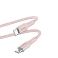 Miniatyrbillede 1 af 2: PUROICONSoftKabel-KabelUSB-CtilUSB-C1,5m(DustyPink)