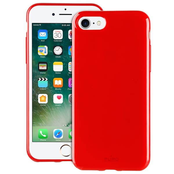 PUROSunnyKit-EtuisættiliPhoneSE(2022/2020)/8/7+foldbaresolbriller(røde)