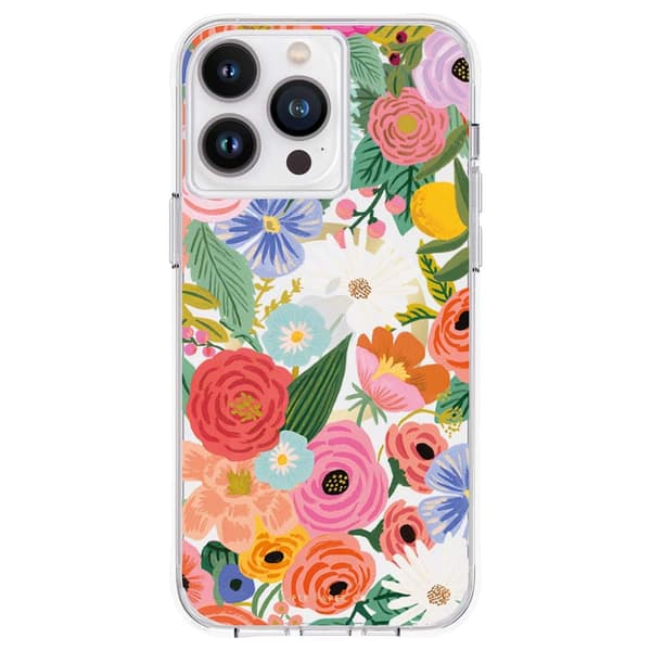 RiflePaperClearMagSafe-koteloiPhone14ProMaxille(GardenPartyBlush)