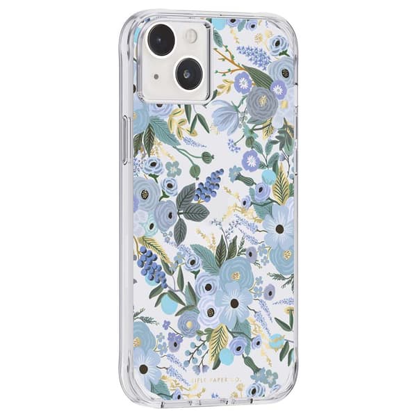RiflePaperClear-CovertiliPhone14Plus(GardenPartyBlue)