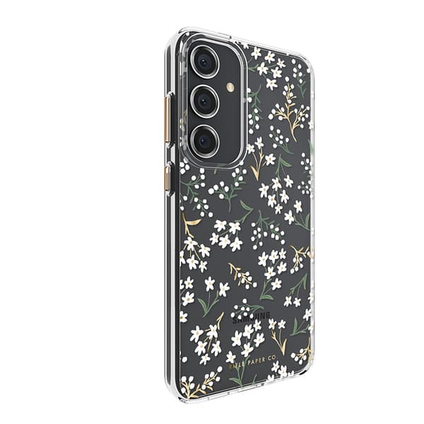 Kirkas kivääripaperi – Samsung Galaxy S24+ -kotelo (Petite Fleurs)