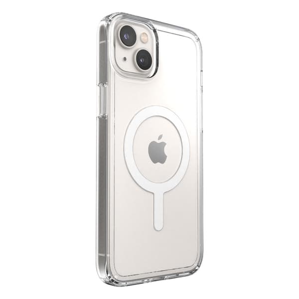 Speck Gemshell + MagSafe - Cover til iPhone 14 Plus med MICROBAN-coating (Klar)
