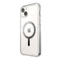 Pikkukuva 2 / 2: Speck Gemshell Grip + MagSafe - Case for iPhone 15 Plus / iPhone 14 Plus (Clear / Chrome Finish)