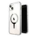 Pikkukuva 1 / 2: Speck Gemshell Grip + MagSafe - Case for iPhone 15 Plus / iPhone 14 Plus (Clear / Chrome Finish)