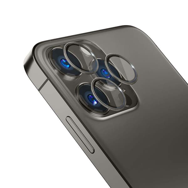 3mk Lens Protection Pro - Camera lens glass for iPhone 14 Pro / 14 Pro Max (Graphite)