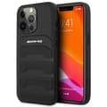 Miniatyrbillede 1 af 2: AMGDebossedLines-CovertiliPhone14Pro(sort)