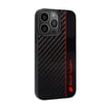 Miniatyrbillede 2 af 2: AudiCarbonFiberStripe-CovertiliPhone13ProMax(sort)