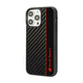 Miniatyrbillede 2 af 2: AudiCarbonFiberStripe-CovertiliPhone14Pro(sort)