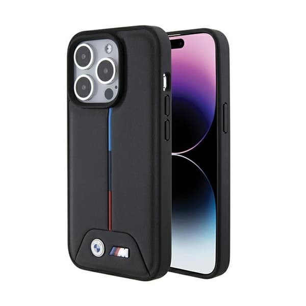 BMWtikattukolmivärinenkoteloiPhone15ProMaxille(musta)