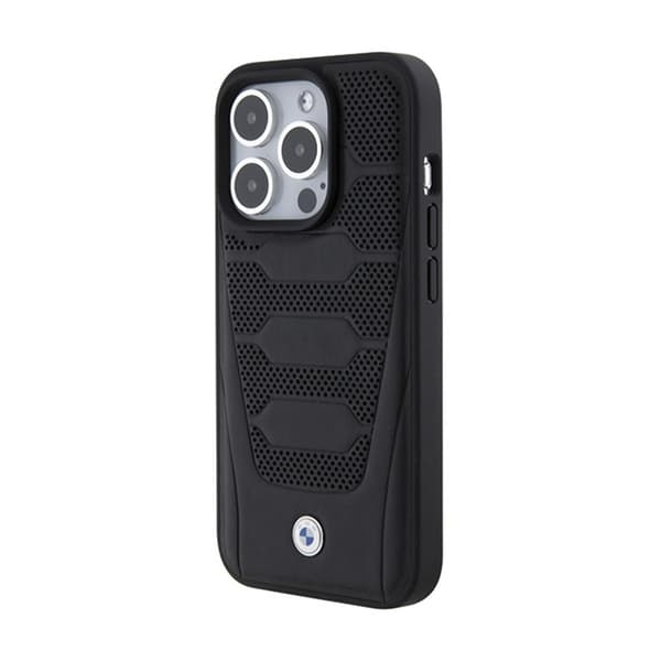 BMWnahkaistuintenkuvio-koteloiPhone15ProMaxille(musta)