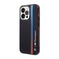 Pikkukuva 2 / 2: BMWTricolorStripe-koteloiPhone14ProMaxille(musta)