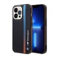 Pikkukuva 1 / 2: BMWTricolorStripe-koteloiPhone14ProMaxille(musta)