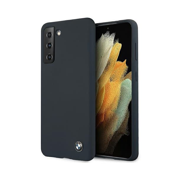 BMWSiliconeSignature-logo-koteloSamsungGalaxyS21+:lle(laivastonsininen)