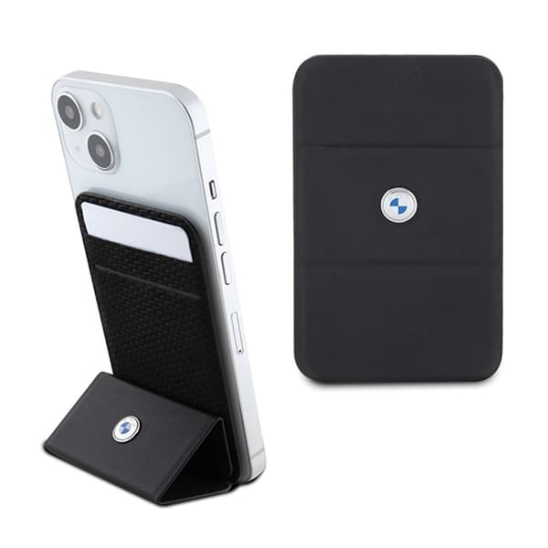 BMWWalletCardslotStandMagSafeSignatureCollection-Magnetiskpungmedstativfunktion(sort)