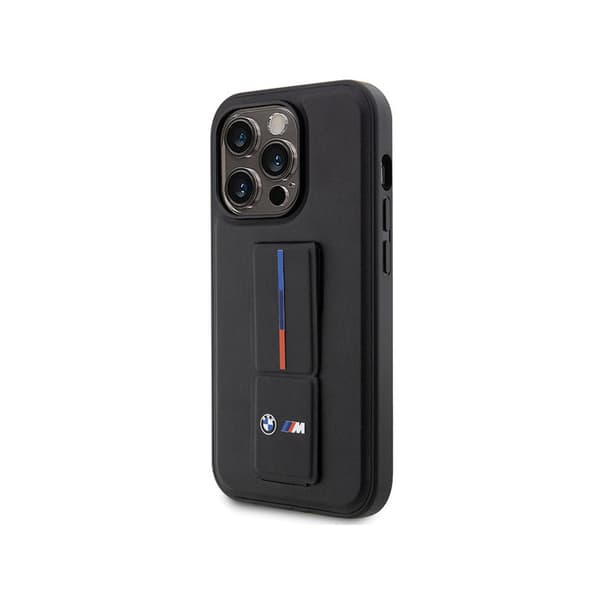 BMWGripStandHotStamp-FodralföriPhone14Pro(svart)