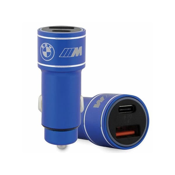 BMWMEdition-SnabbladdningUSB-C&USB-APD18W+QC3.018Wbilladdare(blå)