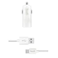 Pikkukuva 1 / 2: Budi - 1 USB car charger with LED indicator+USB type C cable