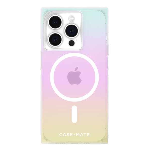 Case-MateBLOXMagSafe-iPhone15Pro-fodral(RainbowFrosting)