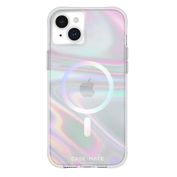 Case-Mate Soap Bubble MagSafe - iPhone 15 Plus Case (Iridescent)