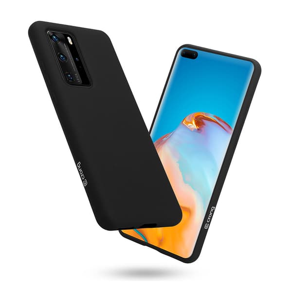 CrongColorCover-FlexibeltfodralförHuaweiP40Pro(svart)