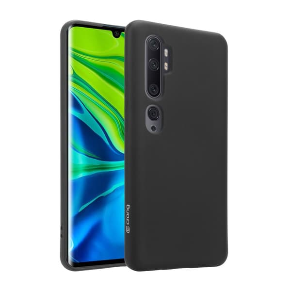 CrongColorCover-FlexibeltfodralförXiaomiMiNote10/MiNote10Pro(svart)