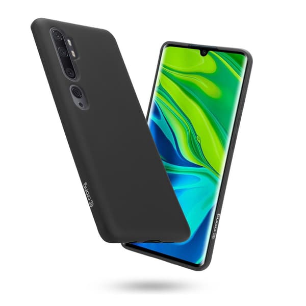 CrongColorCover-FlexibeltfodralförXiaomiMiNote10/MiNote10Pro(svart)