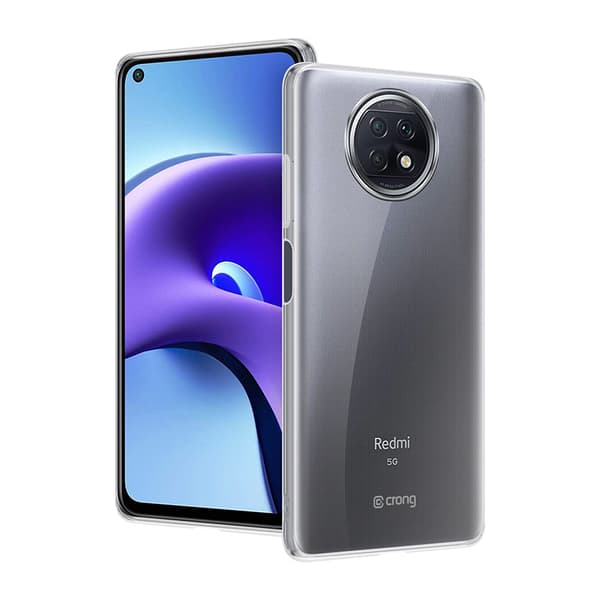 Crong Crystal Slim Cover - Etui til Xiaomi Redmi Note 9T (Klar)