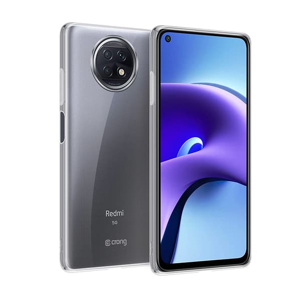 Crong Crystal Slim Cover - Etui til Xiaomi Redmi Note 9T (Klar)
