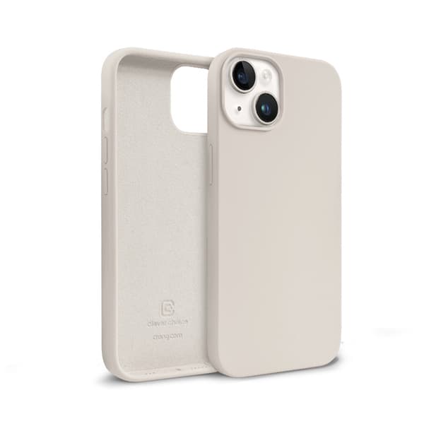 CrongColorCoverLiquidSiliconeCovertiliPhone14Max(Stone)