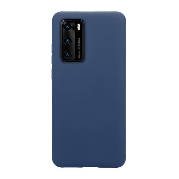 CrongColorCover-FlexibeltfodralförHuaweiP40(blå)