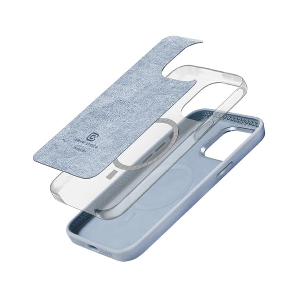 CrongColorCoverLUXMagnetic-FodralföriPhone15PlusMagSafe(Himmelsblå)