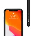 Pikkukuva 2 / 2: CrongTraceClearCover-hybridisuojakoteloiPhone11Prolle(musta/musta)