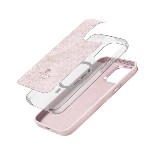 CrongColorCoverLUXMagnetic-FodralföriPhone15MagSafe(Rosa)
